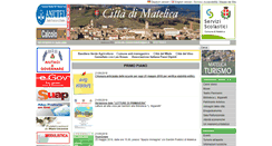 Desktop Screenshot of comune.matelica.mc.it