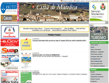 Tablet Screenshot of comune.matelica.mc.it